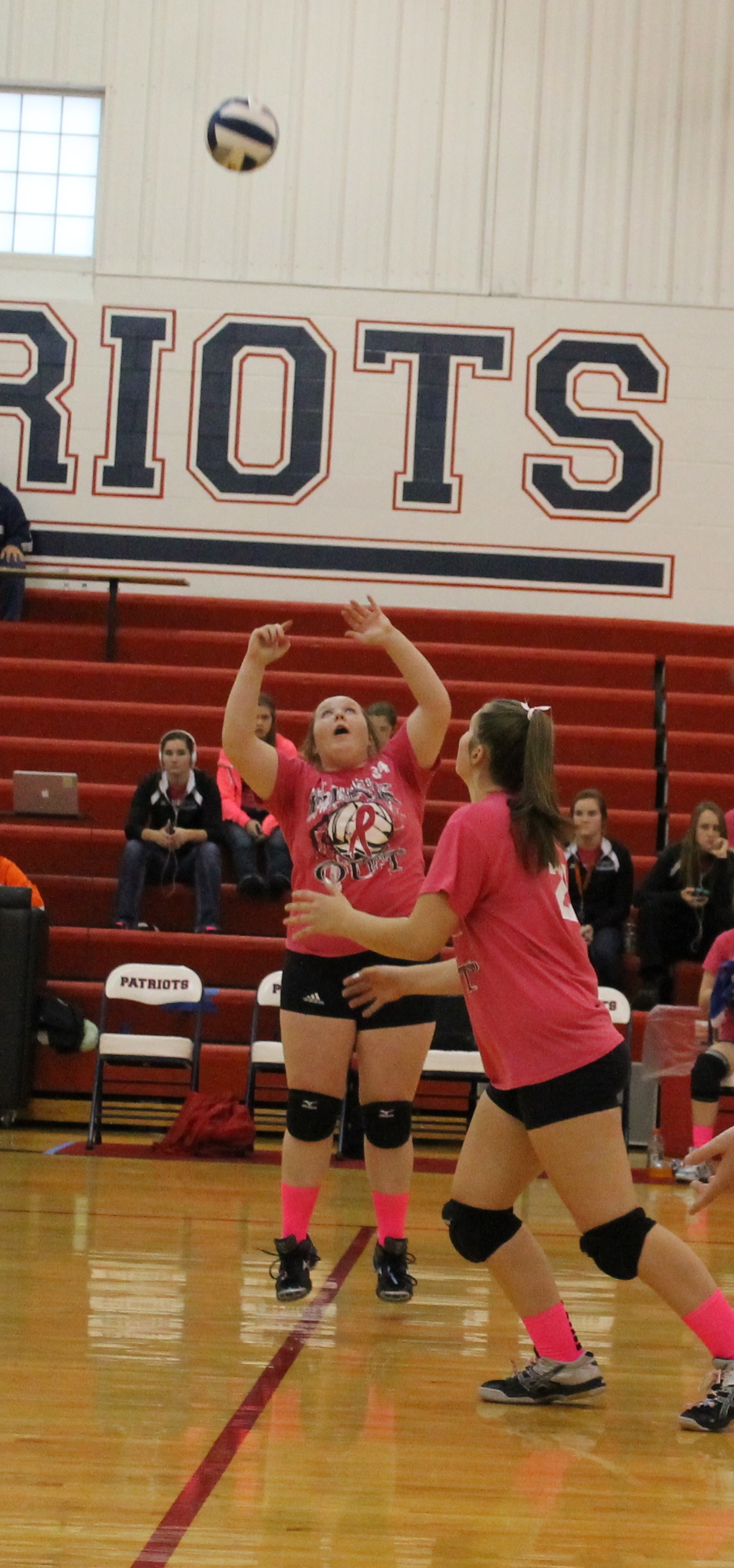 Clarkson Public Schools Volleyball Pink Out Game vs. OaklandCraig